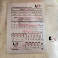 Practice Sheet for Acrylic