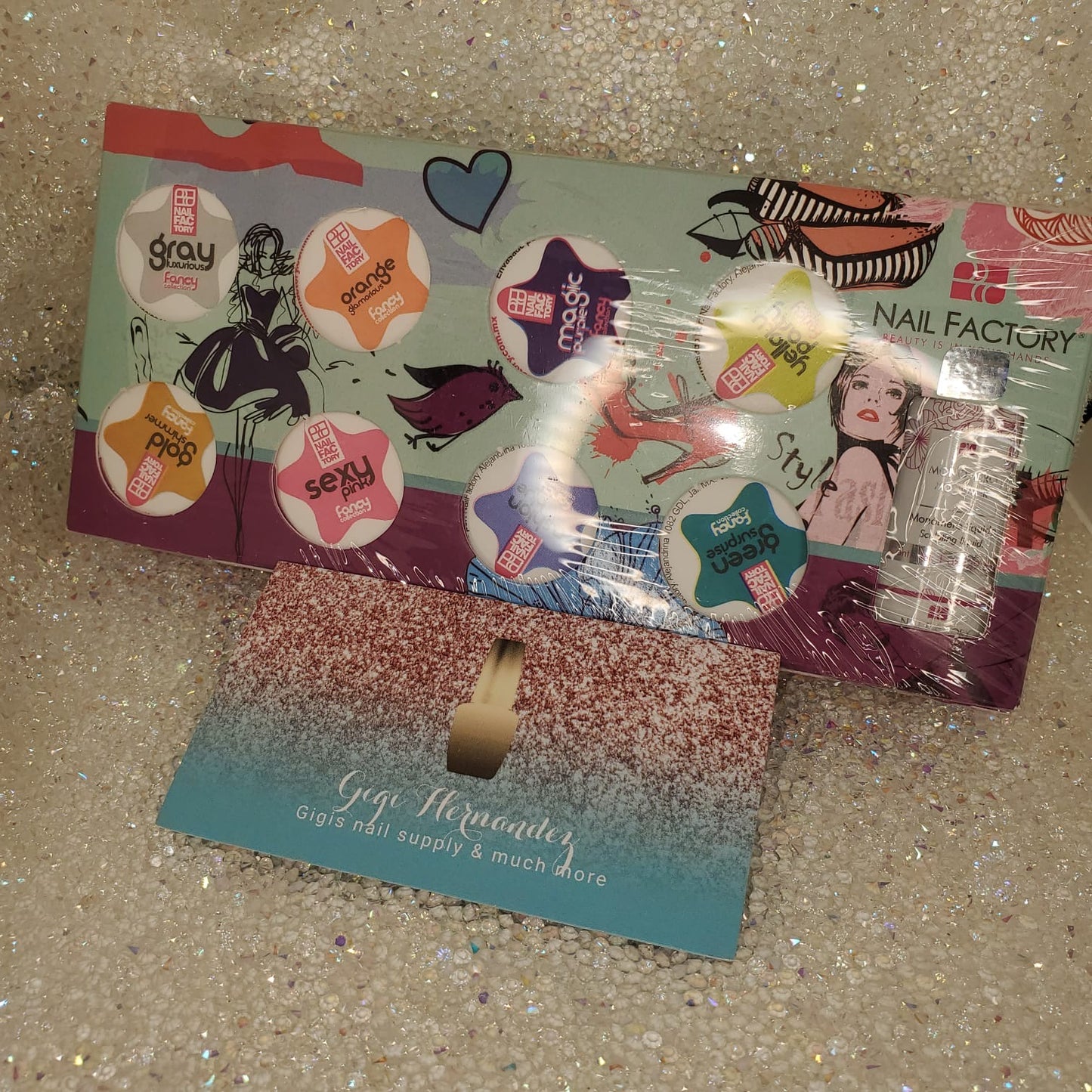 Nail Acrylic Colors Collections (Nail Factory)