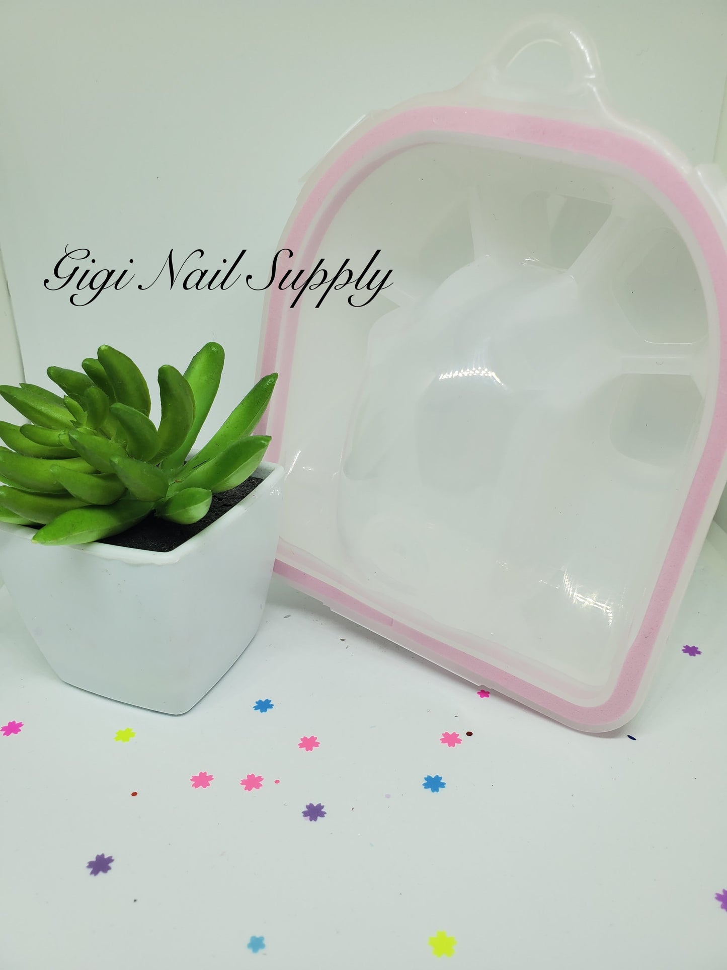 Bin to Remove Acrylic and Gel