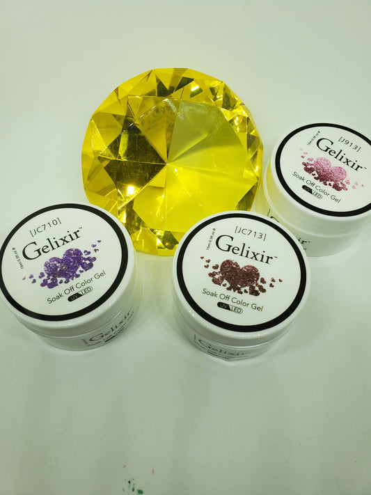 Gelixir Soak Off Color Gel