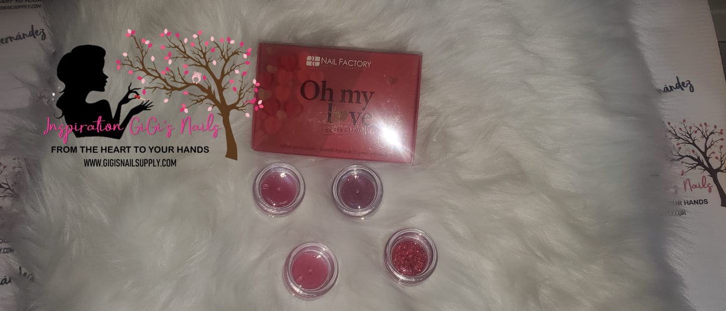 Nail Acrylic Colors Collections (Nail Factory)