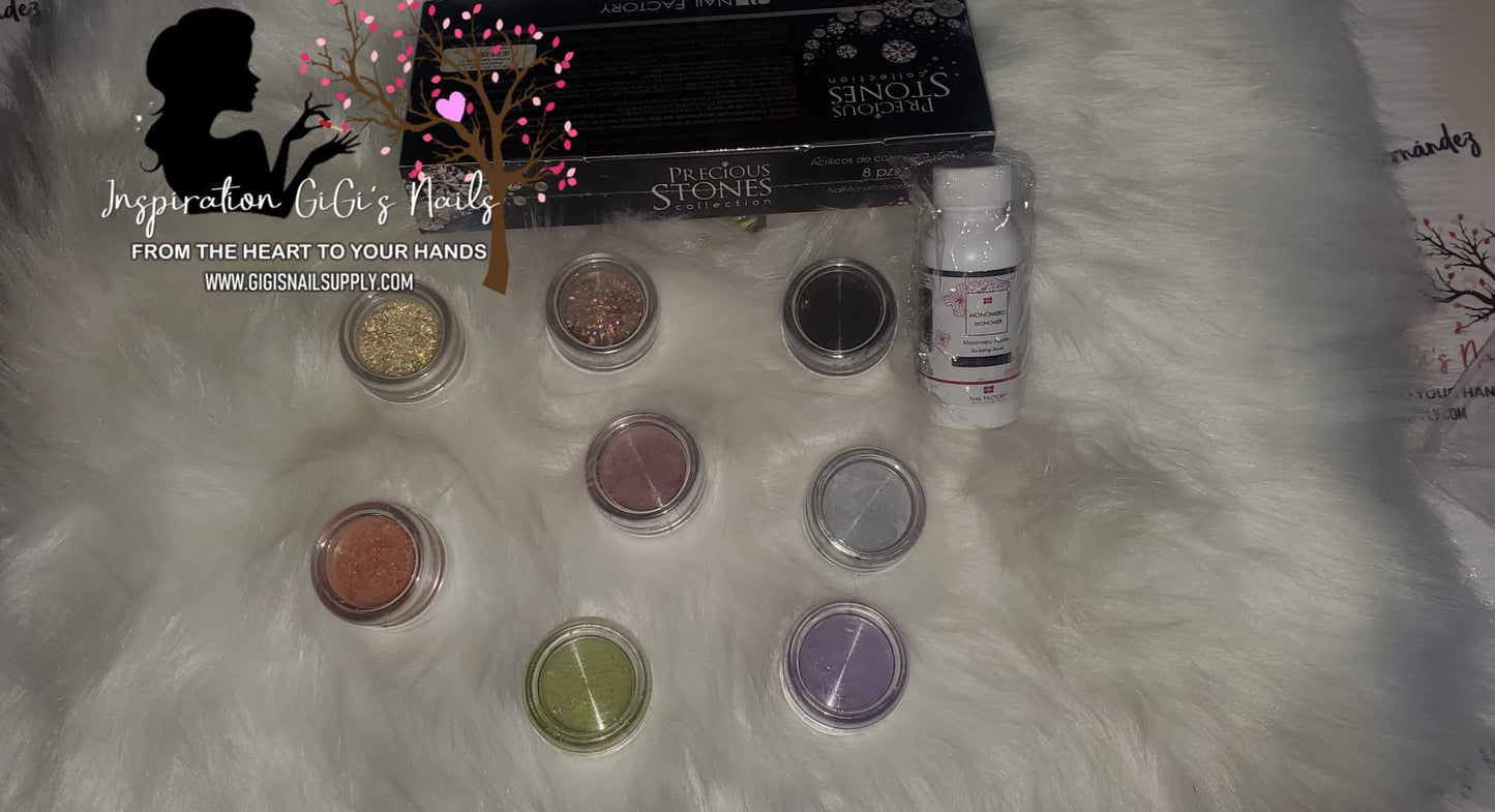 Nail Acrylic Colors Collections (Nail Factory)