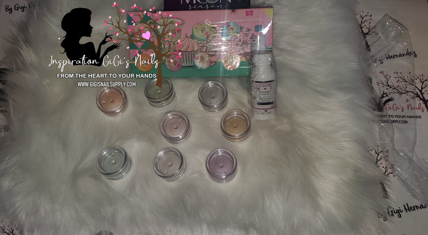 Nail Acrylic Colors Collections (Nail Factory)