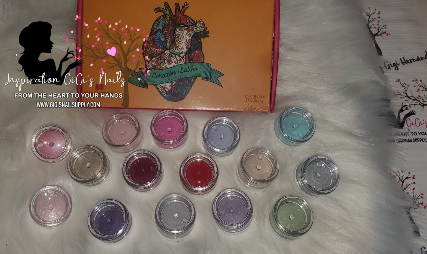 Nail Acrylic Colors Collections (Nail Factory)