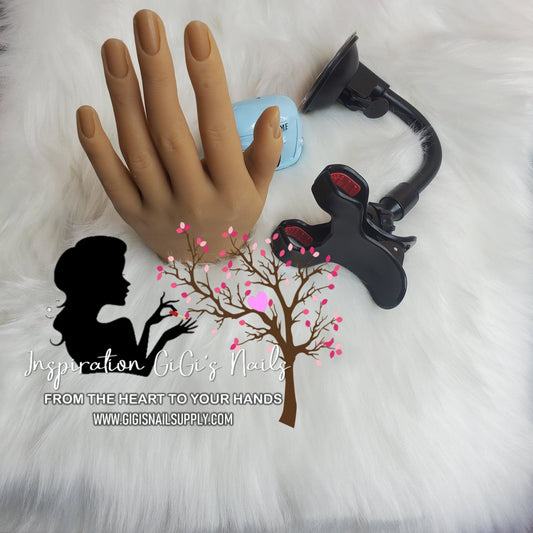 Rubber Hand & Stand