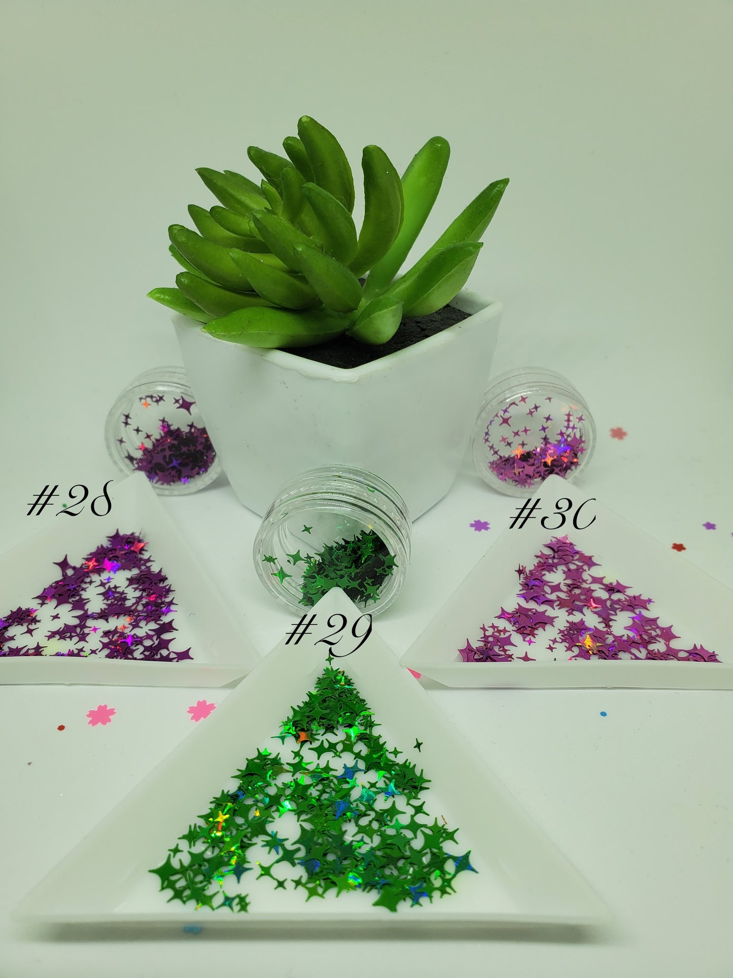 Glitters and Figures