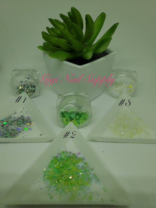 Glitters and Figures